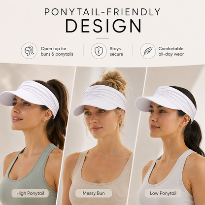 🔥Last Day Buy 1 Get 1 Free $10 Each🔥Women's UPF 50+ UV Protection Sun Visor Hat