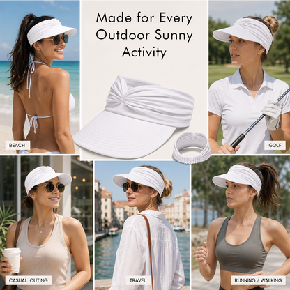 🔥Last Day Buy 1 Get 1 Free $10 Each🔥Women's UPF 50+ UV Protection Sun Visor Hat
