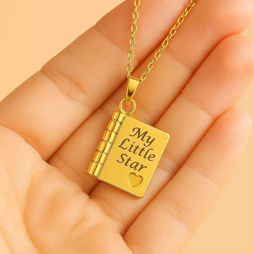 50% OFF🔥 LAST DAY SALE!⏰My Little Star Necklace - The Warmest Gift for My Daughter🎁