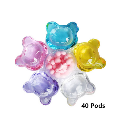 6-in-1 Laundry Detergent Pods with Long-Lasting Fragrance