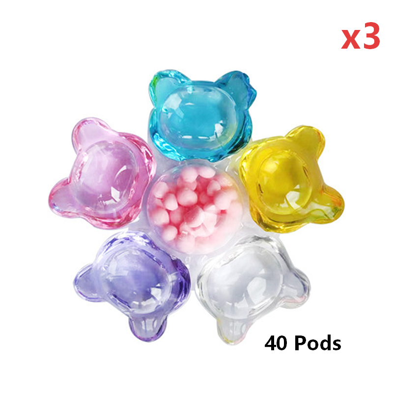 6-in-1 Laundry Detergent Pods with Long-Lasting Fragrance