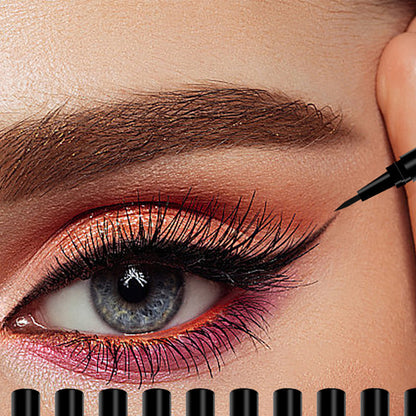 🥳2026 HOT SALE🥳💞50K+ SOLD!👁️💧 BUY 2 GET 1 FREE! Waterproof Liquid Eyeliner – Ultra‑fine tip, fast‑drying, 12H wear. No smudge, no fade. Gentle on eyes. 🖌️✨