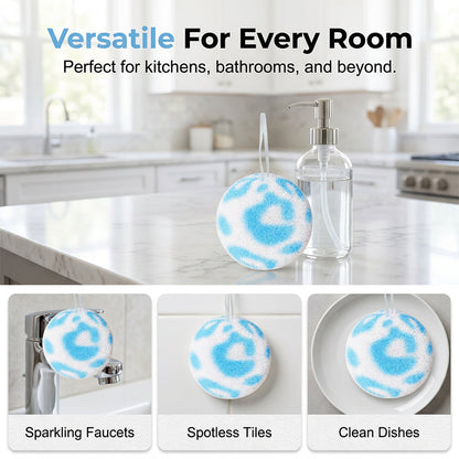 🔥Limited-time offer: Buy 1 Get 1 Free🎁：🧽 Spherical Kitchen Scrubber for Tough Everyday Messes