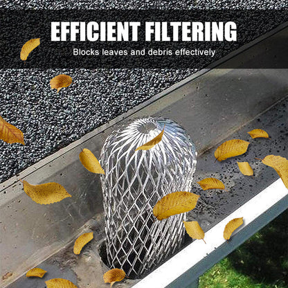 🥳HOT SALE🥳💞50K+ SOLD! Downspout  Mesh filter, rust-resistant & easy install. Clog-free gutters – grab yours! ✅