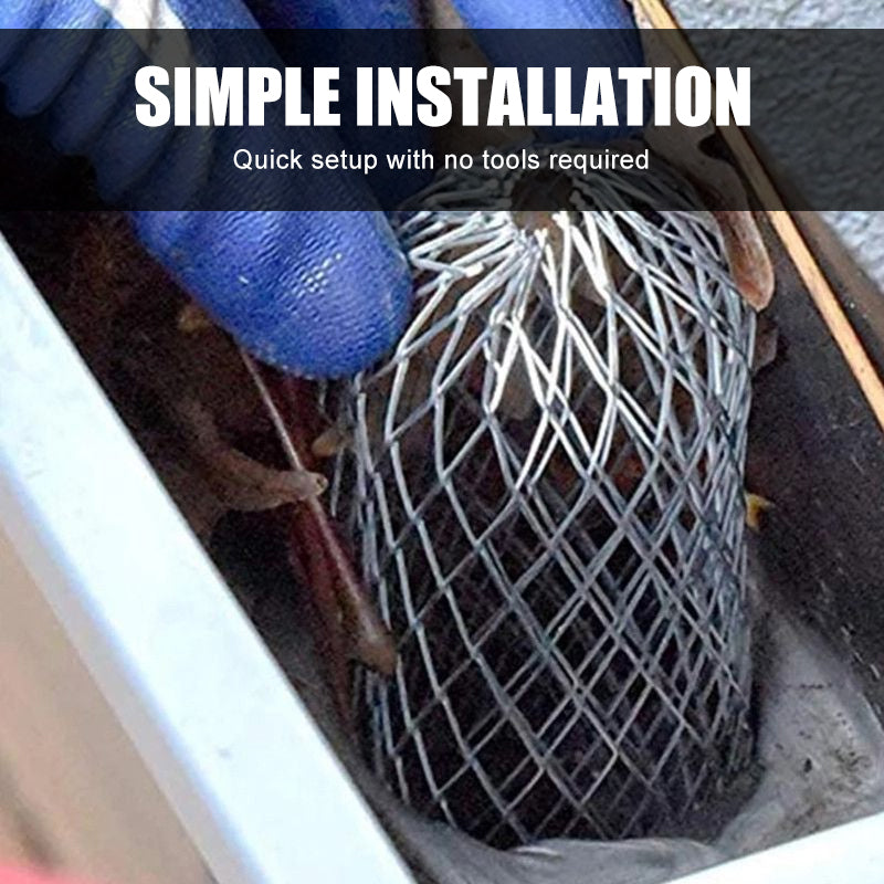 🥳HOT SALE🥳💞50K+ SOLD! Downspout  Mesh filter, rust-resistant & easy install. Clog-free gutters – grab yours! ✅