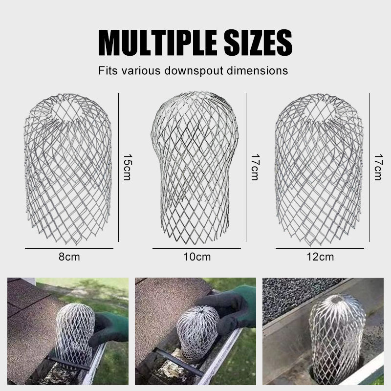 🥳HOT SALE🥳💞50K+ SOLD! Downspout  Mesh filter, rust-resistant & easy install. Clog-free gutters – grab yours! ✅